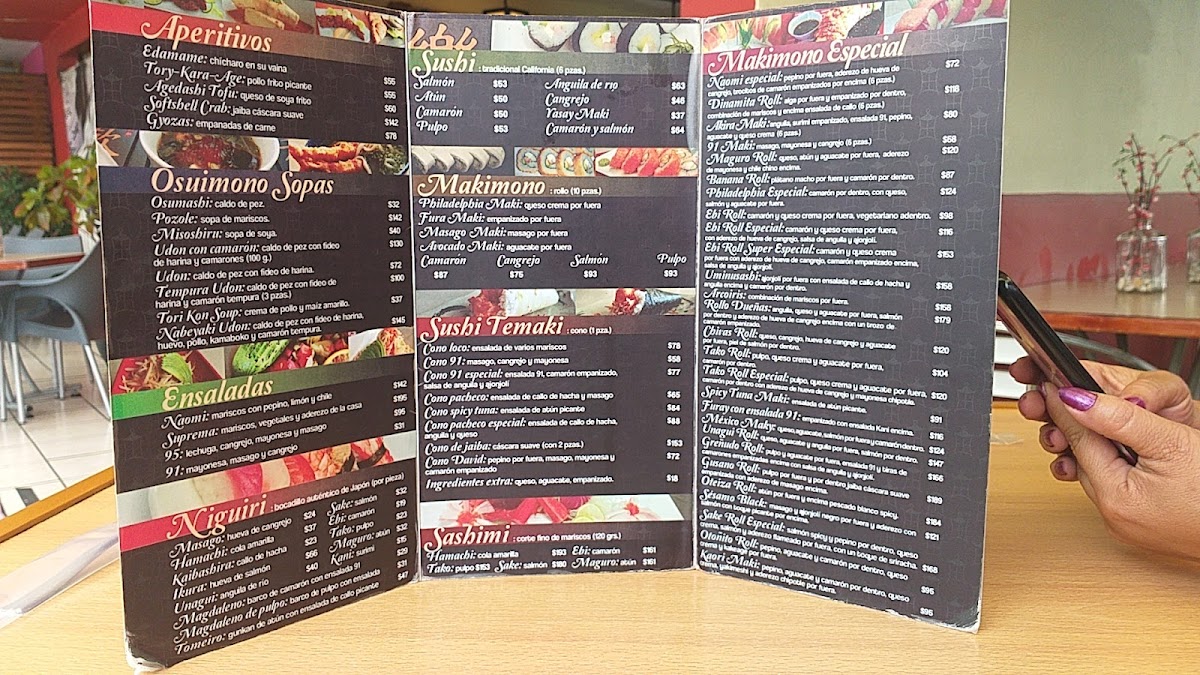 Sushi Naomi Menu - Image 2